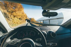 Point-of-view driving photo