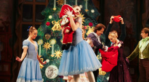 Nutcracker ballet on stage