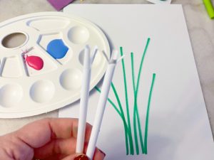 Mother's day craft process