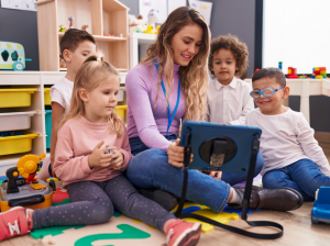 Teacher using AI