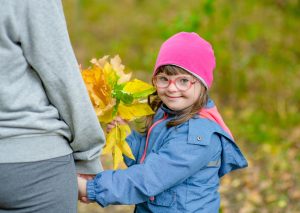 Image of girl at a fall festival