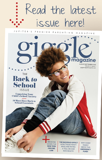 Giggle Magazine August/September 2025 Back to School Cover