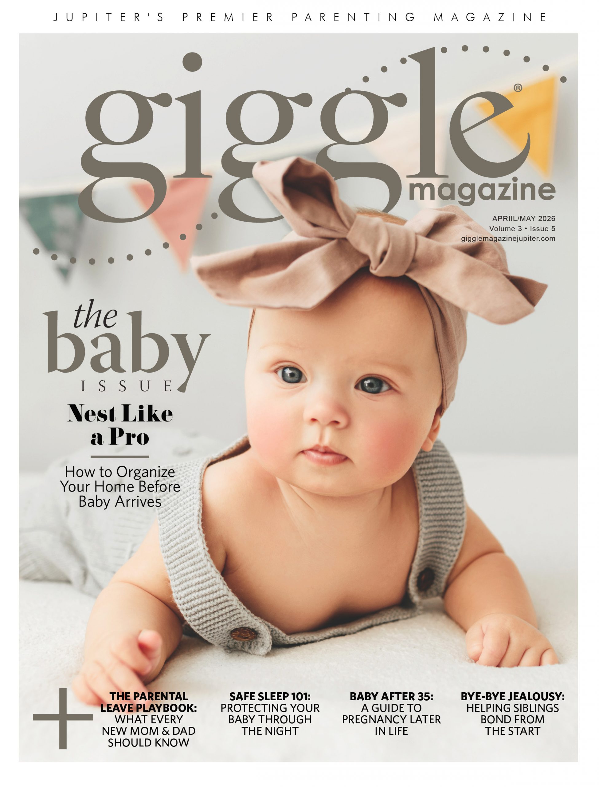 Giggle Magazine Jupiter April/May 2026 Cover