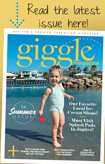 Giggle Magazine Jupiter June/July Issue Cover